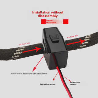 Clamp-type 24 open sensor 0.5 level measurement 5a single phase high precision 50/5a (24mm aperture