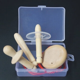 Other baby baby pepper wood log molar stick natural non-toxic soothing toy anti-eating hand bite teether customized 4-piece set 4-pack