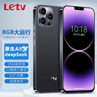 Letv letv y17pro brand new smartphone eight-core ultra-thin large screen game e-sports android 100 yuan special for students and the elderly usable 5g card long battery life 64gb magic night black