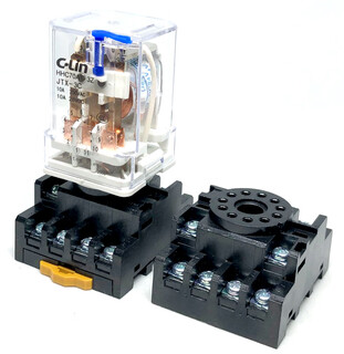 Yuechangsheng xinling brand hhc70a1-2z jtx-2c hhc70a1-3z jtx-3c small intermediate electromagnetic relay with pf-113a socket (set) jtx-2c (8 pins) ac220v