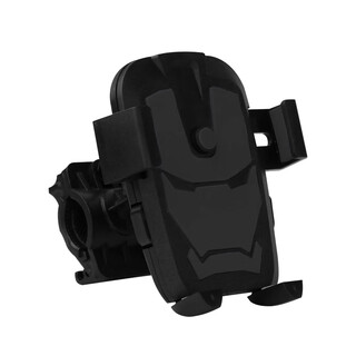 Jisuchi delivery model electric vehicle motorcycle mobile phone holder bicycle navigation bracket car mobile phone holder handlebar style suitable for bicycles - black