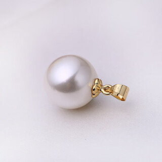 Half old phoenix 999 2024 new pearl pendant sterling silver necklace women's summer natural pearl single necklace fashion white gold care chain 14-14mm