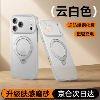 Mofei skin tone same color丨professional-grade bracket suitable for apple 17promax mobile phone case iphone17 ultra-thin lens all-inclusive anti-fall semi-permeable magnetic heat dissipation frosted simple