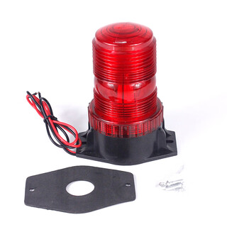 High-brightness crane tractor excavator safety construction warning light engineering marine alarm light flash led flash high-brightness red 12-80v universal