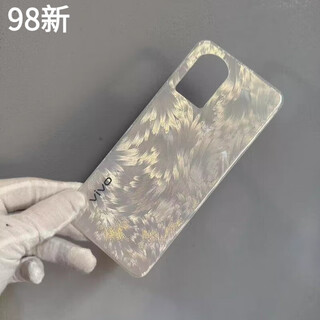 Original disassembled back cover vivo s20 original glass back cover s20pro battery cover mobile phone back case rear screen s20 fengyu gold 98 new original single glass back cover