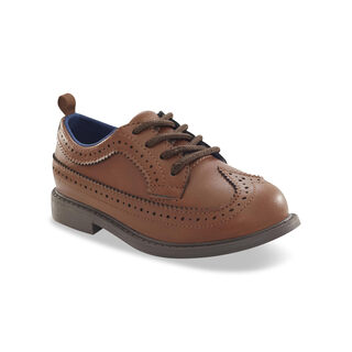 Carter scarters unisex children's oxford shoes, brown, kid's size 7 brown kid's size 7
