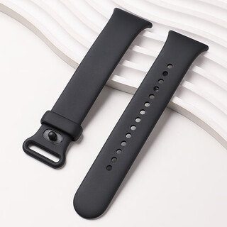 小米手环9pro原装表带8pro全新正品腕带红米手表4/5通用硅胶手表表链 黑色表带（原装拆机未用） 适用于：小米手环9Pro/8Pro