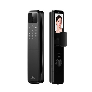 Desman smart door lock 3d face recognition surround view sentry visual cat eye large screen anti-theft electronic lock q50fv