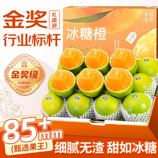 山姆伯伯 正宗云南冰糖橙【闪送】新鲜橙子整箱果冻甜橙应季水果礼盒装 【爽吃-品质升级】65-70mm 5斤装【超划算-80%人选择】 净4.5斤*