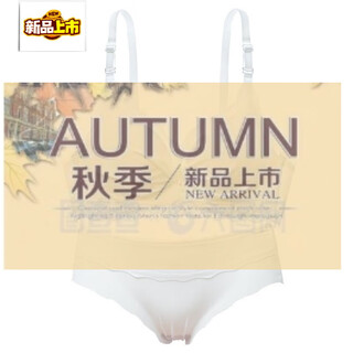 Midnite star counter bra set glossy small breast push-up glossy non-wireless breast-retracting women's underwear white 70a