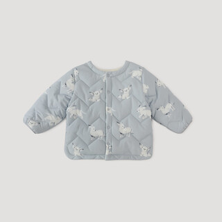 Bali piglet children's cotton jacket autumn and winter school uniform artifact top boys thickened warm jacket winter baby cotton clothes girls cotton clothes jasmine fox 80