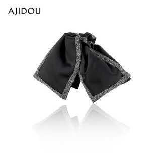 Ajidou ajidou hair accessories women's high skull clip fashion shark clip black 1 piece