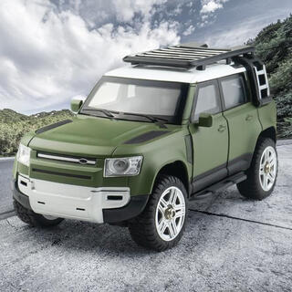 Pine cone forest alloy four-wheel drive climbing off-road vehicle remote control model car for adults and children, military green regular version