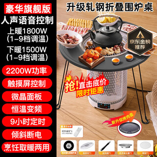 Xiaomi buyi five-sided multi-functional birdcage grill household indoor electric heater electric oven artifact 360 graphene heater + upgraded rolled steel discount 1 limited time special offer