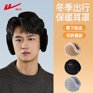 Pull-back earmuffs for men in winter plus velvet to keep warm and anti-freeze earmuffs for women, behind-the-ear protection earmuffs to prevent cold cycling earbags