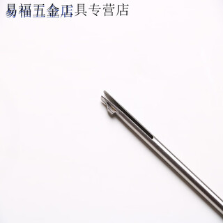 An junsheng inner hole deburring and chamfering knife machine with front and reverse deburring cross hole reverse pulling tool trimming knife hole chamfer 1.5-1.6mm
