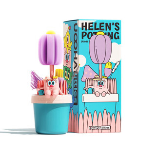 Uooha potted drinkware cleaning set thermos cup four-in-one cup brush milk bottle cup mouth cleaning magic silicone brush