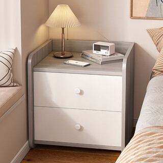 Shanshan wood art bedside table bedroom solid wood ecological board bedside cabinet small storage cabinet modern simple storage cabinet