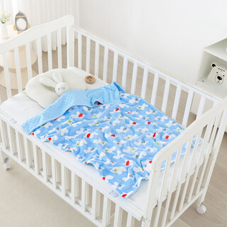 Amerpin baby throw blanket beanie blanket nap blanket a5726562 blue polar bear