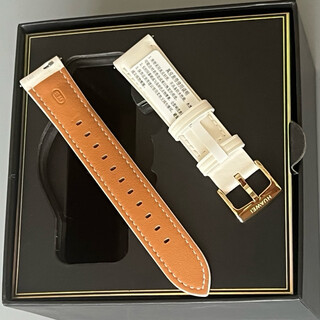 Suitable for huawei original disassembly genuine leather strap 18s women's watch chain 41mm/gt5/gt4 universal wrist strap gt4 hand dial gold buckle 18mm women's model gt5 is also available