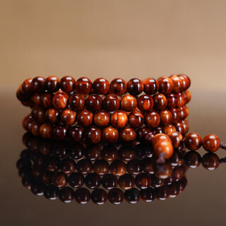 老油梨系列正宗海南黄花梨手串男18mm老料海黄瘤疤佛珠手链孤品 海南黄花梨老料瘤疤6mm-108颗