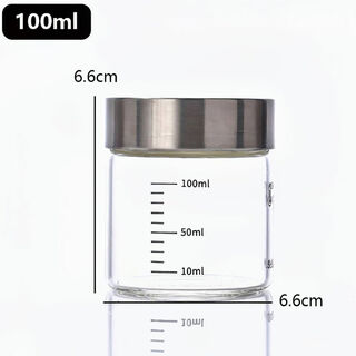 Sanqi tiger white liquor small glass empty bottle with scale sealed portable wine bottle portable small wine flask mini pan 100ml