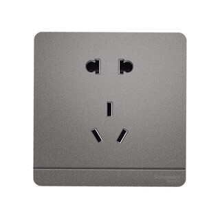 Schneider yishang series nebula gray five-hole socket e83426_10us_cg_c1 five-hole socket yishang nebula gray