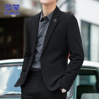 Romon suit men's autumn and winter business professional formal casual suit men's wedding groom's best man's dress jacket