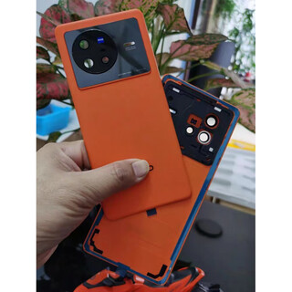 Vivo is suitable for kufeng back cover vivo x80 original glass back cover x80pro original mobile phone back shell frame middle frame