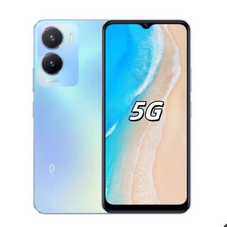 Vivoy35 full netcom 5g smartphone, large battery, thin body, smart camera, game, backup phone for students and the elderly, ice cloud blue, 6+128gb, standard configuration