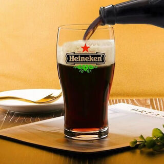 Heineken craft beer special cup ipa pint cup extra cool cup pilsner cup large capacity draft beer cup green cup 560ml (heineken)