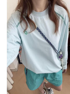 Menglianya rafting quick-drying clothing for men and women in spring and autumn new thin sunscreen long-sleeved t-shirt outdoor sports cycling clothing bottoming shirt cs-1519 glacier blue m m