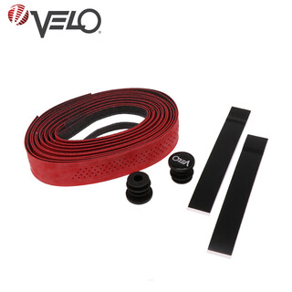 Velo road bike horn dead speed bike handlebar with bicycle handlebar wrap strap shock absorption accessories 2023 red