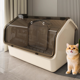 Kosi cat litter basin extra large fully enclosed low odor waterproof extra large maine special new toilet anti-splash cat feces urinal