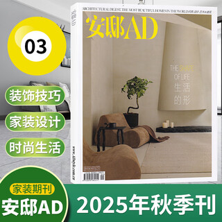 In stock ad andy magazine 2025 winter issue/2026 subscription/october supplement home gallery fashion home architecture design home decoration journal 2025 autumn issue september the shape of life