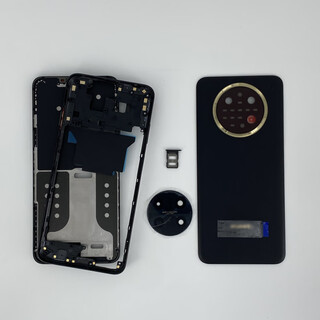 Huawei (huawei) enjoy 60x original back cover, middle screen frame stg-al00 mobile phone battery cover, front case, middle frame enjoy 60x original gilt black leather back cover+