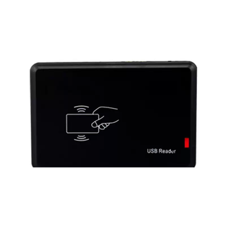 Smart rfid access control card reader ic.id card reader 13.56mhz driver-free usb interface black usb ic card reader