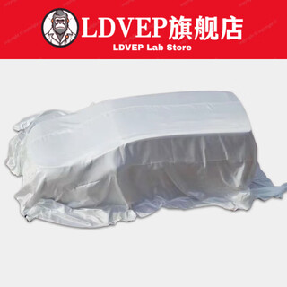 Car fire blanket, fire-proof and flame-retardant cloth, silicone fiberglass car cover, new energy electric vehicle fire-fighting cloth, fiberglass train cover, 3 meters 4 meters, suitable for tricycles