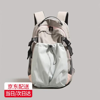 Huaji (huaji) mountaineering bag, leisure sports bag, hiking backpack, large capacity lightweight backpack, college student bag, short-distance travel bag, workwear backpack gray