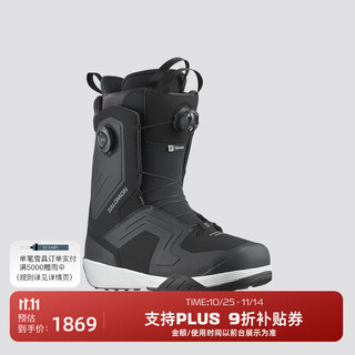 Salomon 24-25 snow season outdoor skiing and snowboarding shoes dialogue dual boa l47109900 25.5