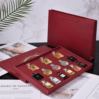 Ch fragrance anel perfume q version sample counter encounter coco ms. n5 azure gabrielle gift box set love letter printed fragrance fourteen-piece set 5ml