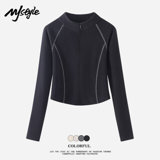 Mj style thin velvet half turtleneck long-sleeved bottoming shirt for women 2025 winter new 7a antibacterial slim slim comfortable warm top