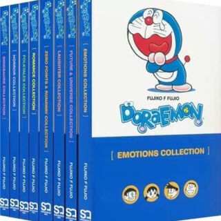 English children's english comic book doraemon doraemon classic comic 8-volume set english original children's english comic book doraemon doraemon 1