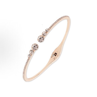 Givechy black label series star love pavé crystal bracelet bracelet same style for male and female couples valentine's day star love rose gold get gift box + free original gift box