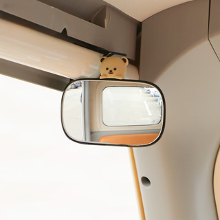 Suitable for yadi cl12 youth edition guanneng cl9s tricycle high-definition rear wide-angle reflective observation mirror electric clip style baby bear observation mirror suitable for models with rods