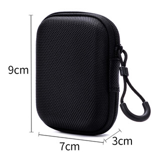 Pinyi 2.5/3.5 inch mobile hard drive bag eva hard shell oxford cloth storage bag bluetooth headset bag data cable charger packaging box 9*7*3 cm