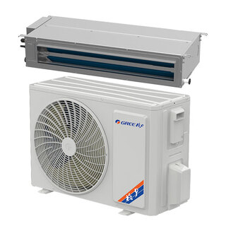 Gree gree1.5p 3 hp 4 hp one-to-one embedded duct machine ka fa series dc variable frequency cooling and heating first-level energy efficiency central air conditioner tail cargo machine 1.5 hp variable frequency cooling and heating first-level fgr3.5pd/knh-n1 does not include installation (includes wired control and does not include installation auxiliary materials)