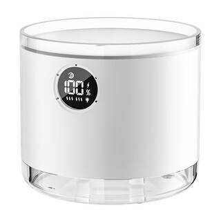 Oemg new desktop humidifier smart timer office living room bedroom usb large mist volume air hydration humidifier h13 humidifier single spray white