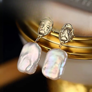 Jinxu 2025 baroque pendant design ot buckle clavicle chain multi-design freshwater pearl necklace new earrings