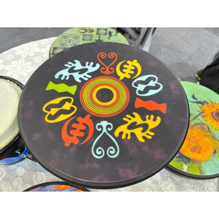 世希12寸非洲鼓练习成人儿童打击乐器初学丽江手鼓非洲鼓鼓面高端 部落